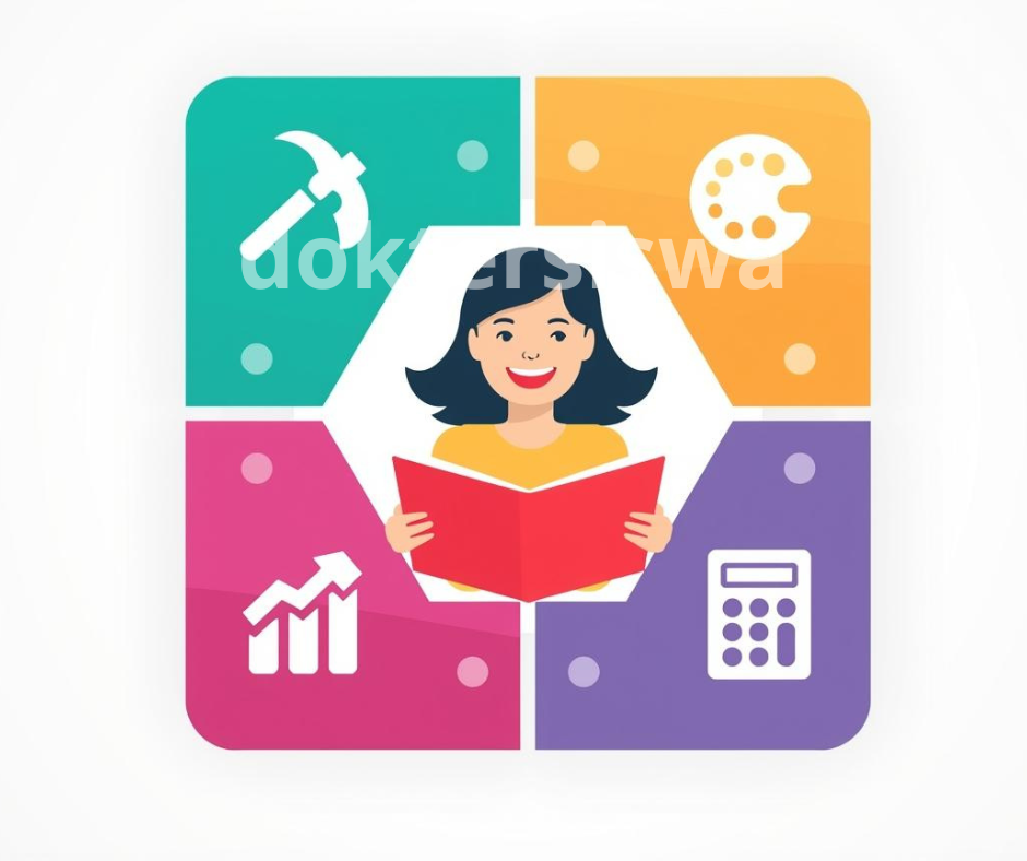 Diagram Teori Holland RIASEC untuk memilih jurusan kuliah.