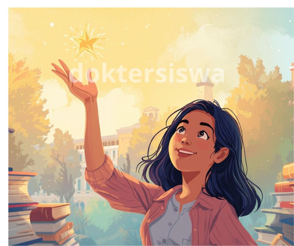 doktersiswa (20) Mahasiswa meraih beasiswa simbol akses pendidikan tinggi tanpa biaya.
