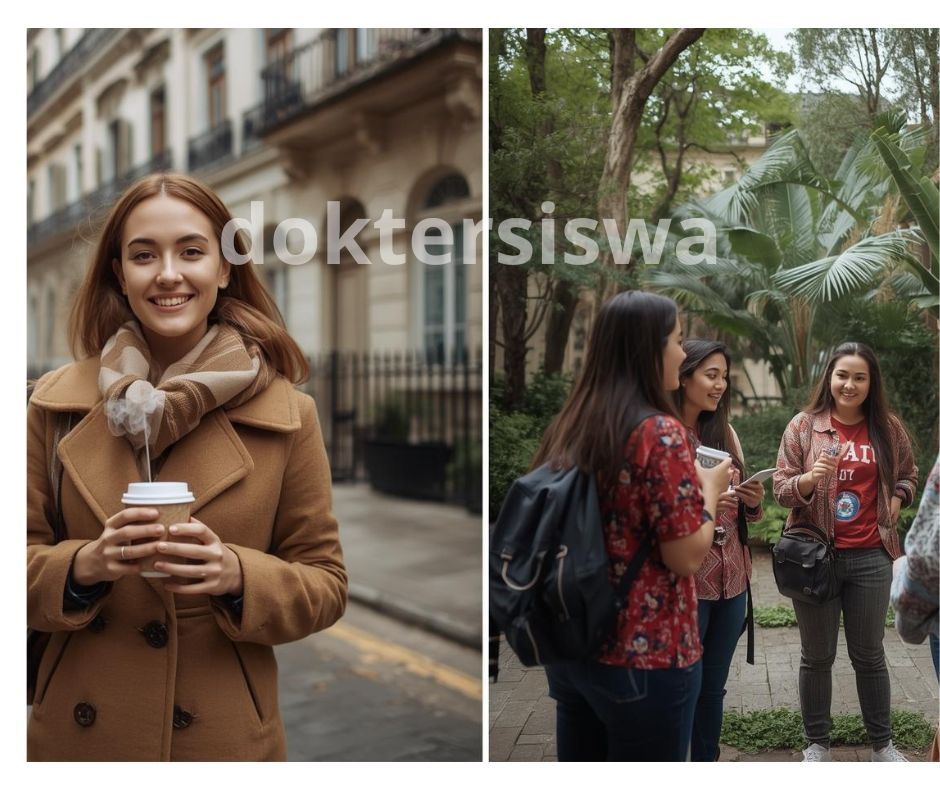 Perbandingan suasana kuliah di luar negeri dengan suasana musim gugur vs kuliah di dalam negeri dengan suasana tropis.